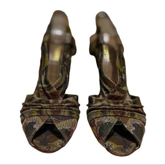 Missoni Glitter Camouflage Slingback